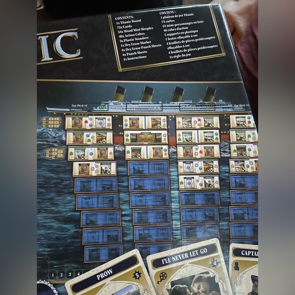 Titanic Board Game - Never Played - Has All Pieces / Movie Memorabilia ๐ข๐ - Picture 2 of 5